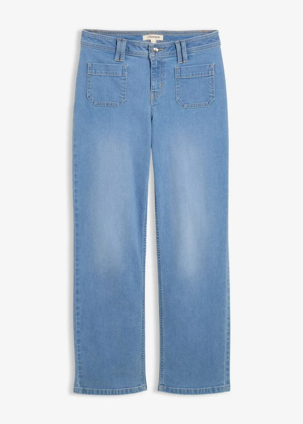 Clearance Straight-Jeans Mid Waist Damen Bekleidung·Shirts & Tops|Jeans