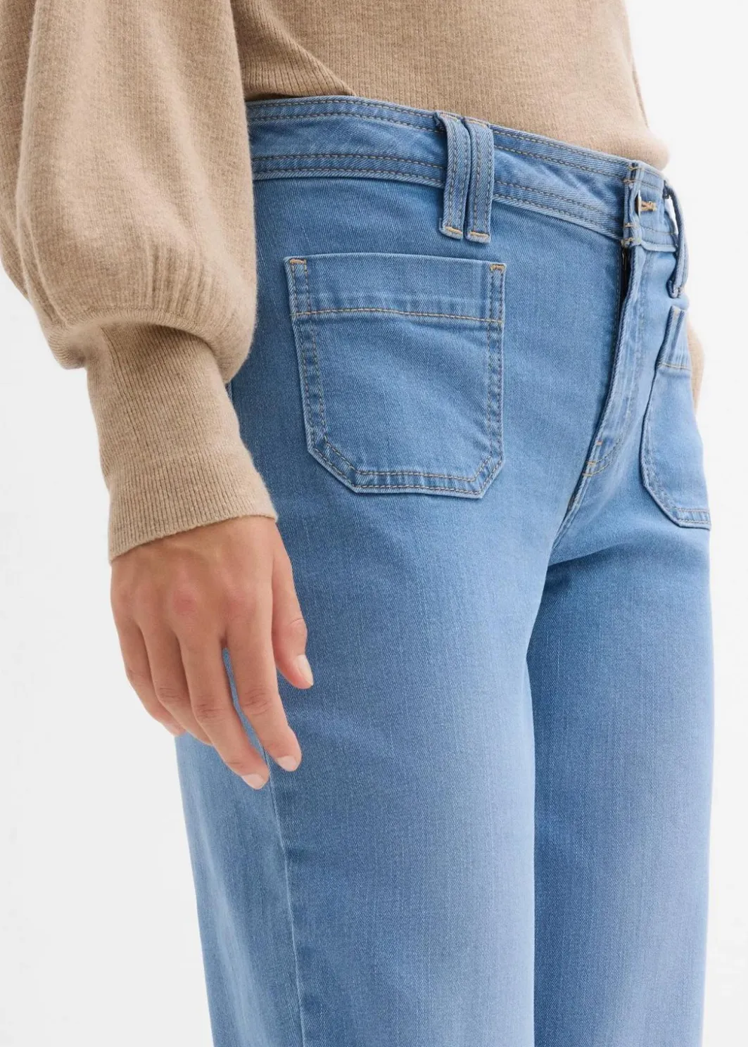 Clearance Straight-Jeans Mid Waist Damen Bekleidung·Shirts & Tops|Jeans