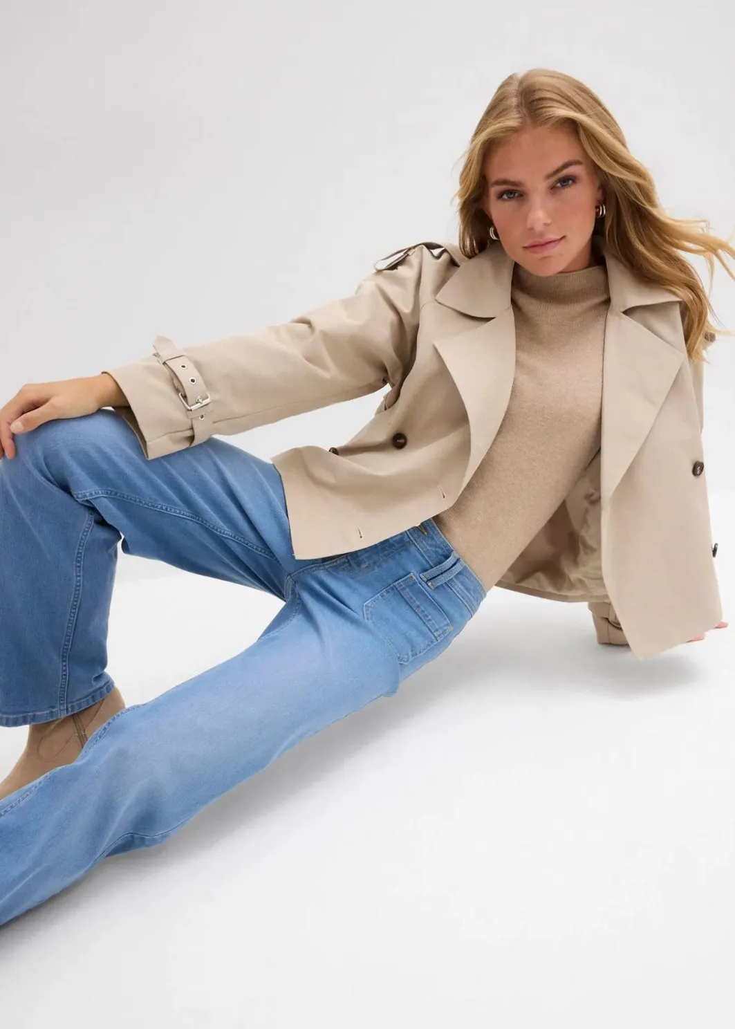Clearance Straight-Jeans Mid Waist Damen Bekleidung·Shirts & Tops|Jeans