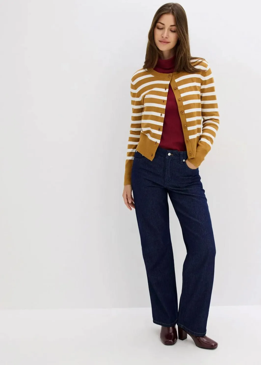 Discount Straight-Jeans Mid Waist Damen Bekleidung·Shirts & Tops|Jeans