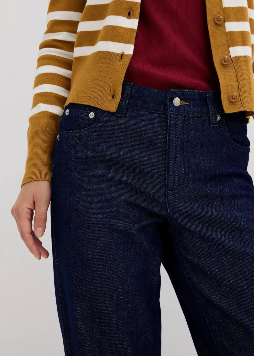 Discount Straight-Jeans Mid Waist Damen Bekleidung·Shirts & Tops|Jeans