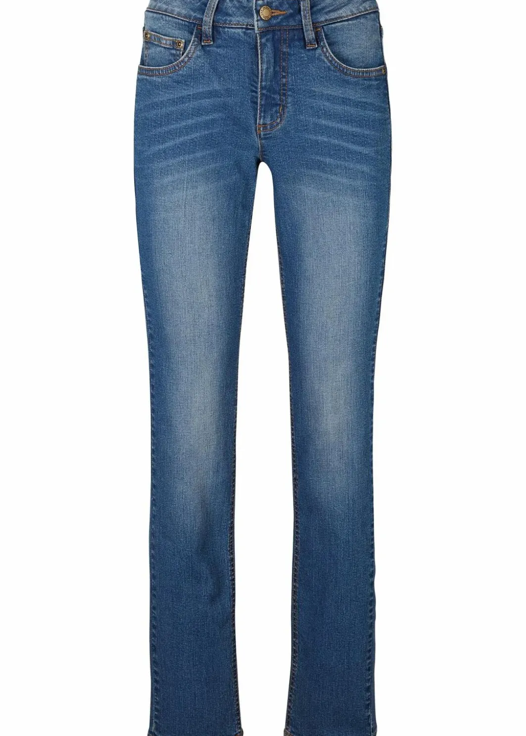 Best Straight-Jeans Mid Waist, Stretch Damen Bekleidung·Shirts & Tops|Jeans