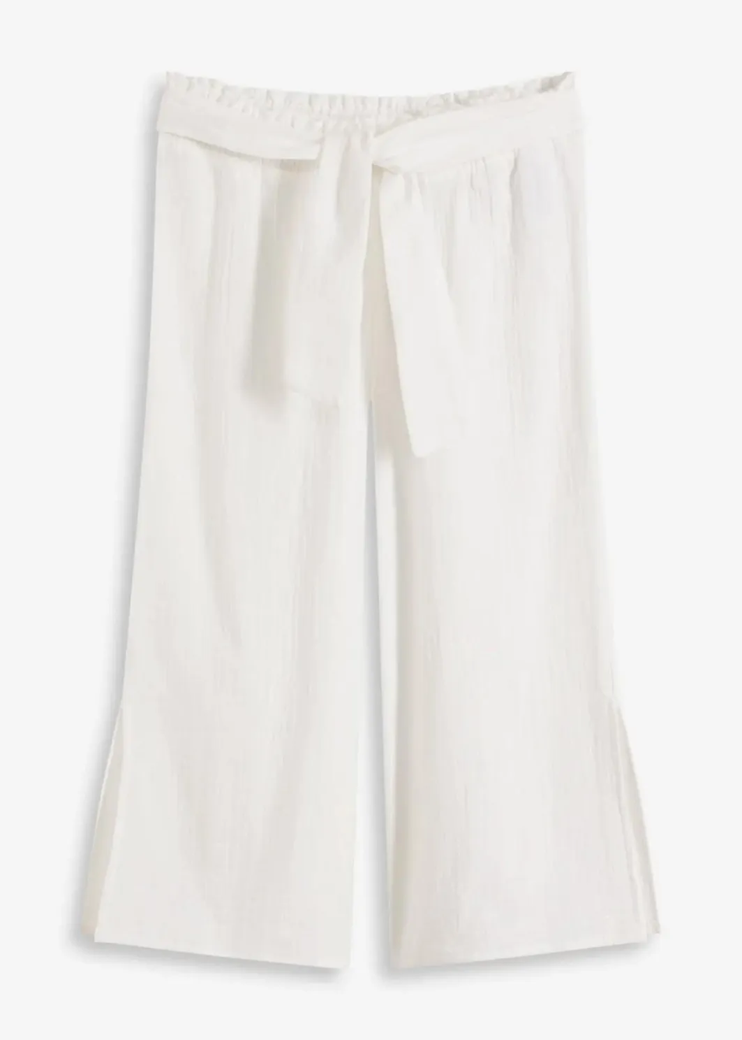 Strand Musselin 3/4-Hose Damen Hosen|Bekleidung·Kleider