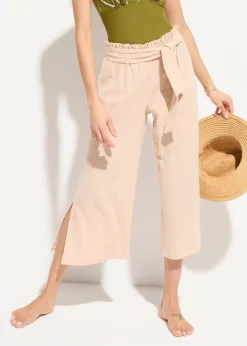 Damen bonprix Strandmode|Bademode·Strandmode|Strand Musselin 3/4-Hose