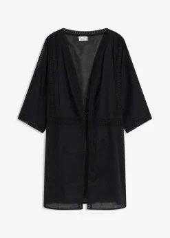 Outlet Strandkimono mit Spitze Damen Strandmode|Bademode·Strandmode