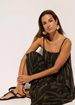 Damen bonprix Strandmode|Bademode·Strandmode|Strandkleid aus fließender Viskose