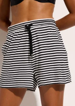 Clearance Strandshorts aus fließender Viskose Damen Mix & Match|Strandmode