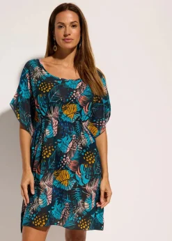 Discount Strandtunika aus leichtem Chiffon Damen Strandmode|Bademode·Strandmode