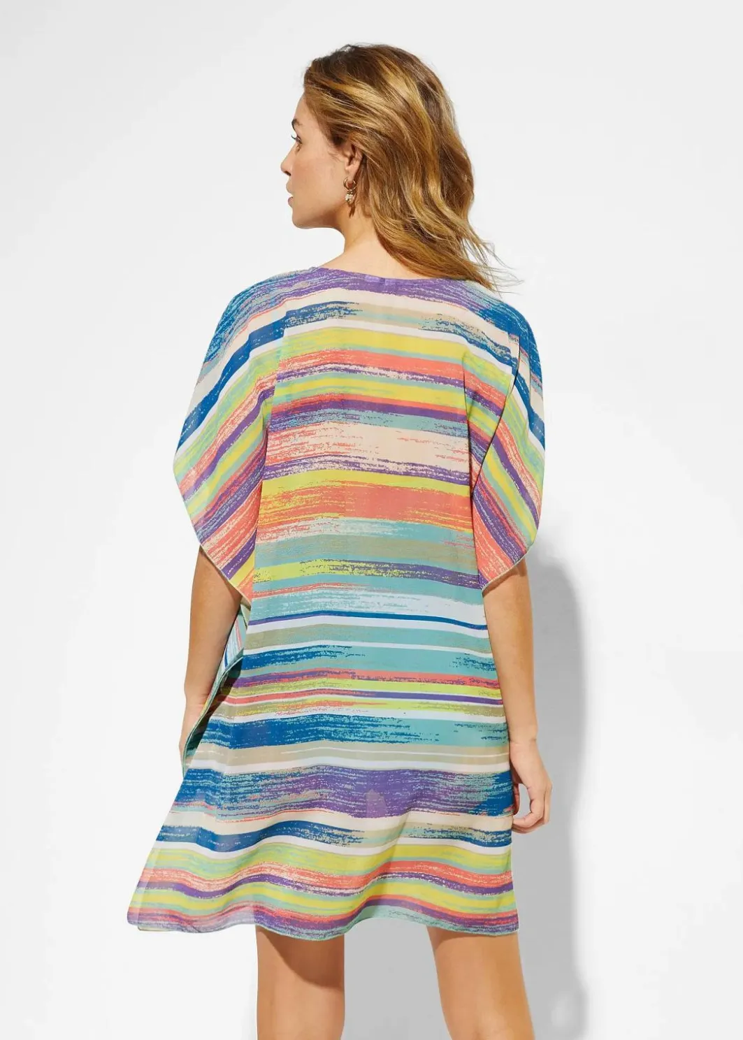 Damen bonprix Strandmode|Bademode·Strandmode|Strandtunika aus leichtem Chiffon