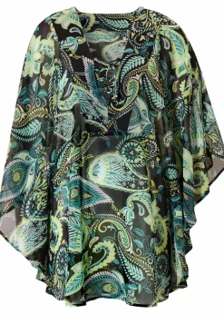 Damen bonprix Strandmode|Bademode·Strandmode|Strandtunika aus leichtem Chiffon