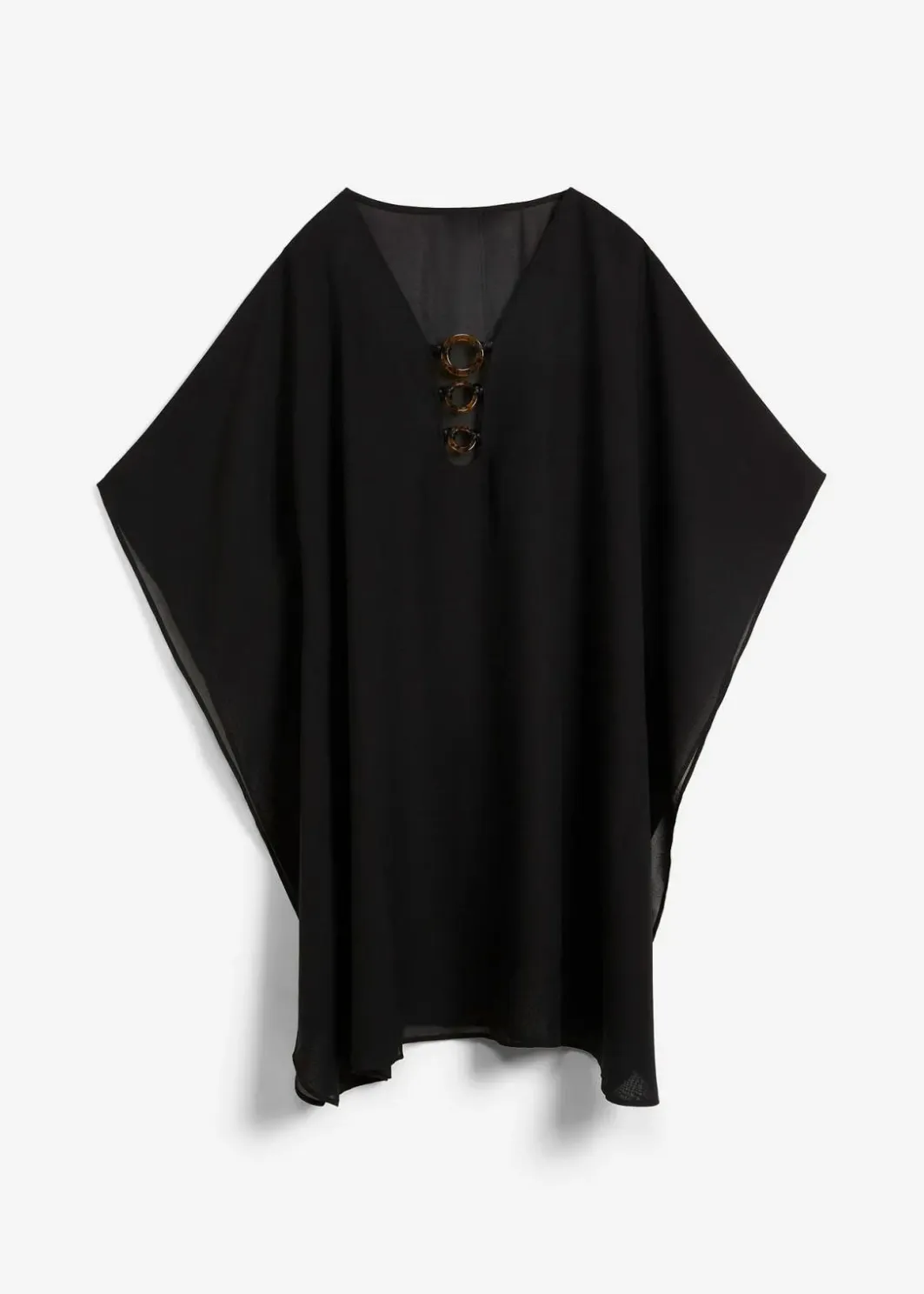 Damen bonprix Strandmode|Bademode·Strandmode|Strandtunika aus leichtem Chiffon