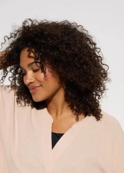 New Strandtunika aus luftigem Musselin Damen Kleider|Bekleidung·Pullover & Strickjacken