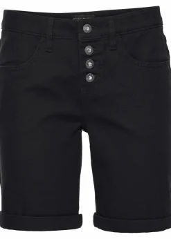 Damen bonprix Bekleidung·Outdoorbekleidung|Bekleidung·Kleider|Stretch-Bermuda