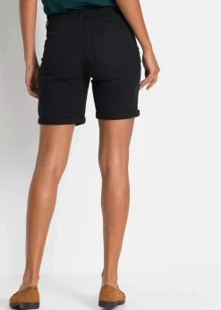 Damen bonprix Bekleidung·Outdoorbekleidung|Bekleidung·Kleider|Stretch-Bermuda