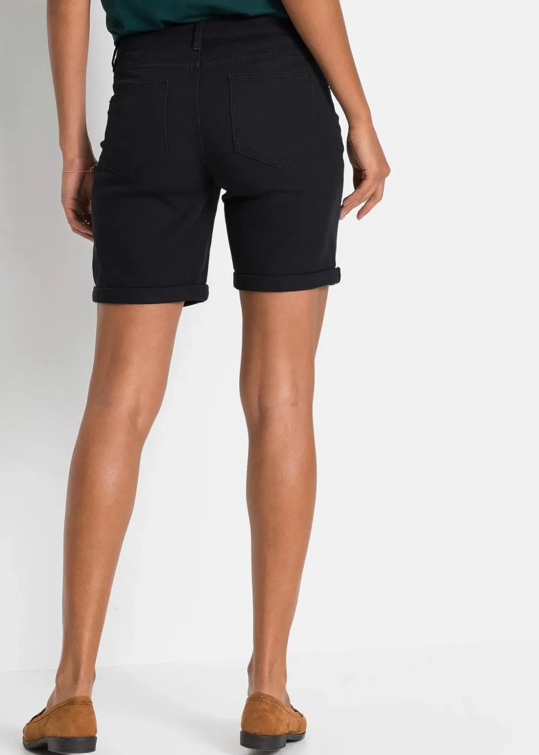 Damen bonprix Bekleidung·Outdoorbekleidung|Bekleidung·Kleider|Stretch-Bermuda