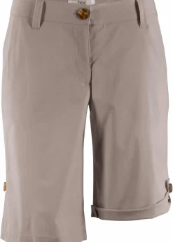 Clearance Stretch-Bermuda Damen Hosen|Shorts