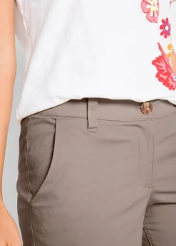 Clearance Stretch-Bermuda Damen Hosen|Shorts