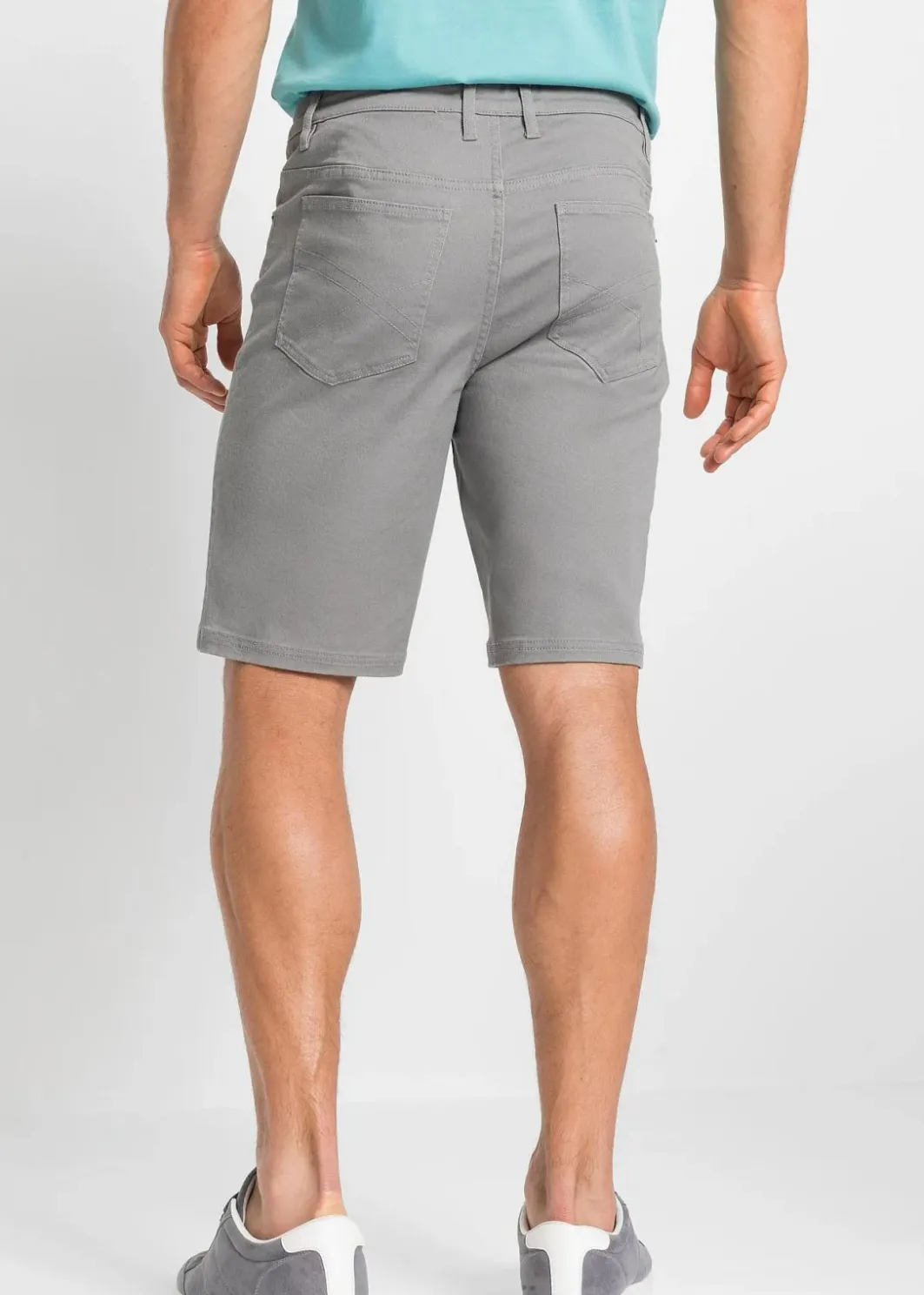 Herren bonprix Hosen|Basics|Stretch-Bermuda, Classic Fit