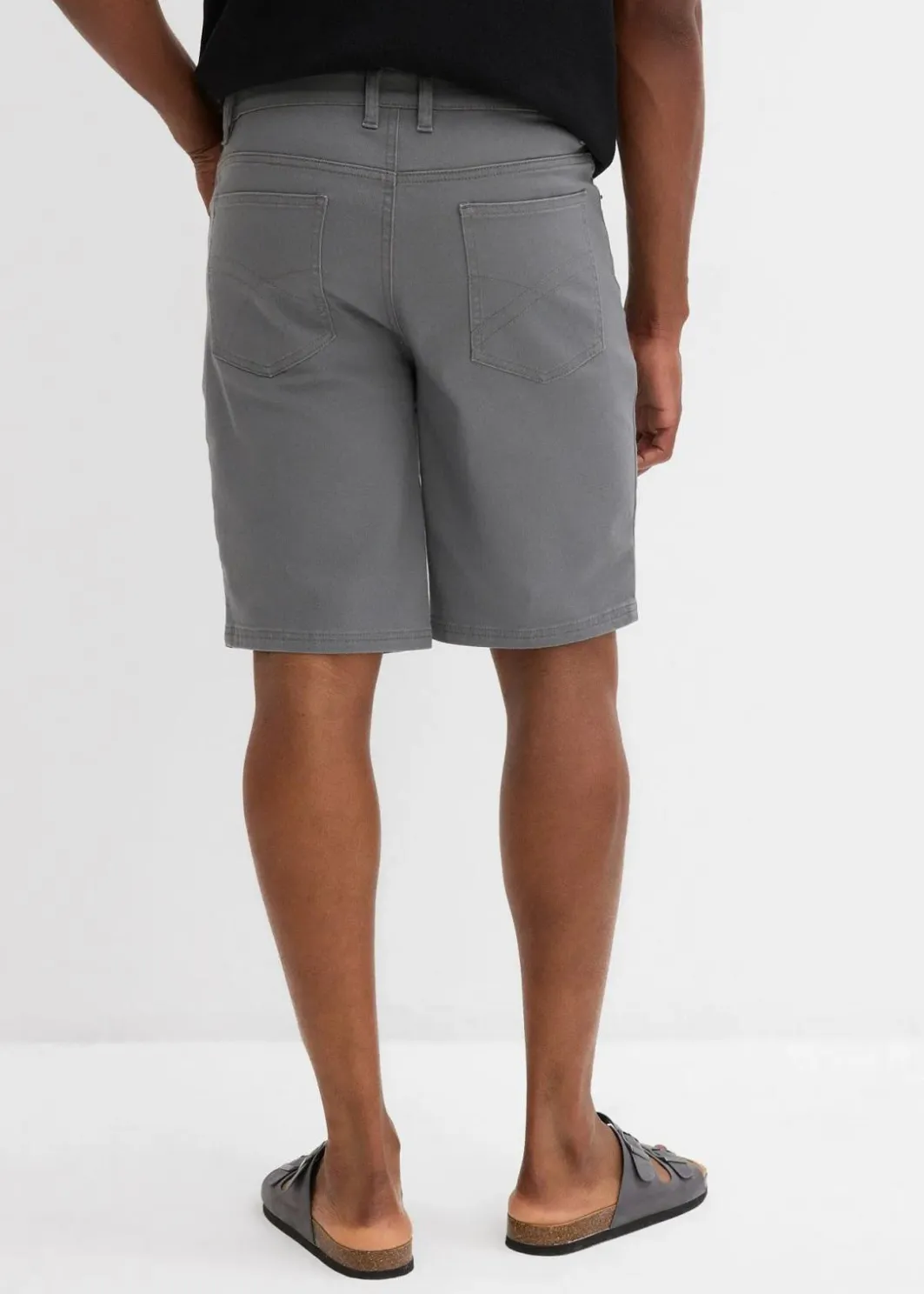 Online Stretch-Bermuda, Classic Fit Herren Hosen|Basics