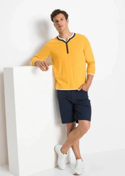 Herren bonprix Hosen|Basics|Stretch-Bermuda, Classic Fit