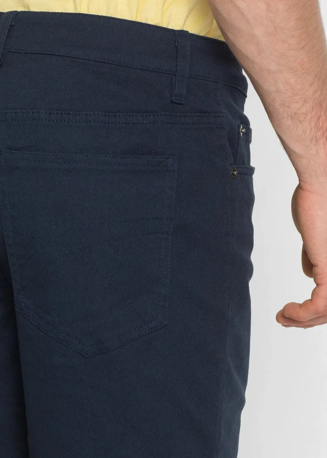 Herren bonprix Hosen|Basics|Stretch-Bermuda, Classic Fit