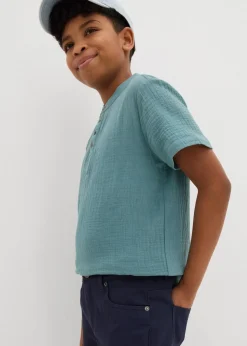 Kinder bonprix Jungen 9-16 Jahre·Shorts|Jungen 9-16 Jahre·Jeans|Stretch-Bermuda mit verstellbarem Bund, Regular Fit