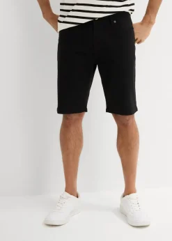 Herren bonprix Große Größen|Shorts|Stretch-Bermuda, Regular Fit (2er Pack)