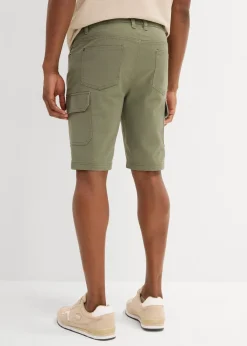 Clearance Stretch-Bermuda, Slim Fit Herren Große Größen|Shorts