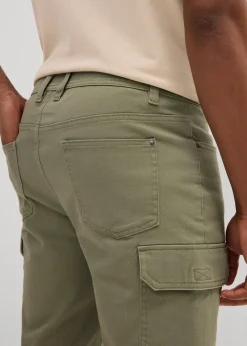 Clearance Stretch-Bermuda, Slim Fit Herren Große Größen|Shorts