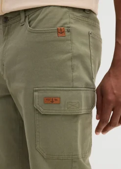 Clearance Stretch-Bermuda, Slim Fit Herren Große Größen|Shorts