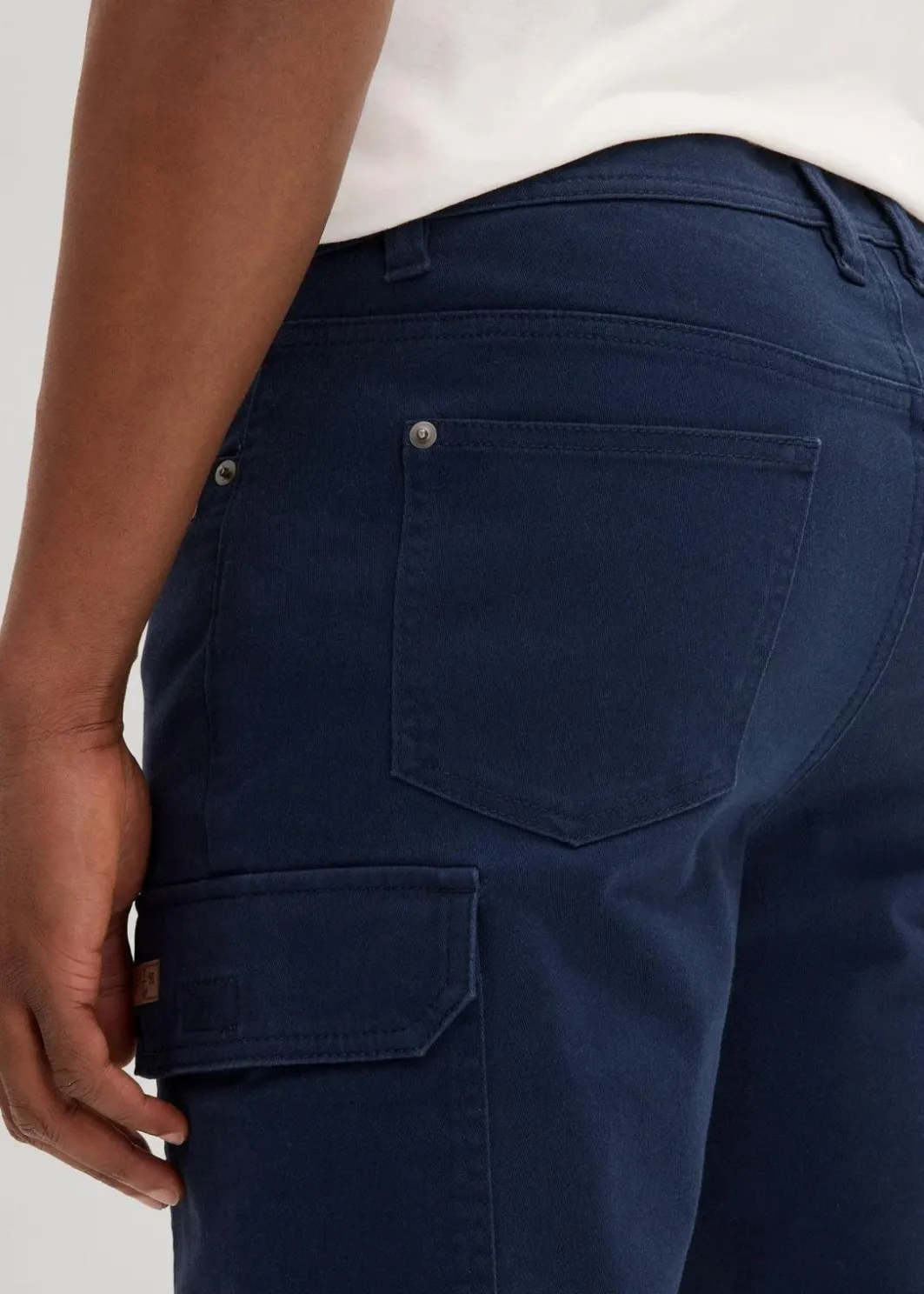 Stretch-Bermuda, Slim Fit Herren Hosen|Shorts