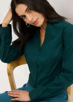 Damen bonprix Bekleidung·Jacken & Mäntel|Blusen & Tuniken|Stretch-Bluse