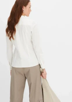 Clearance Stretch-Bluse Damen Blusen & Tuniken|Bekleidung·Jacken & Mäntel