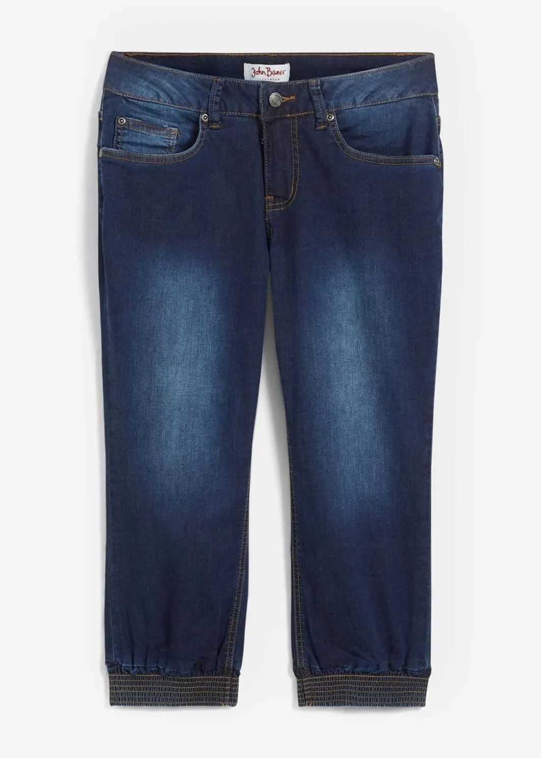 Sale Stretch-Capri-Jeans Damen Bekleidung·Shirts & Tops|Jeans