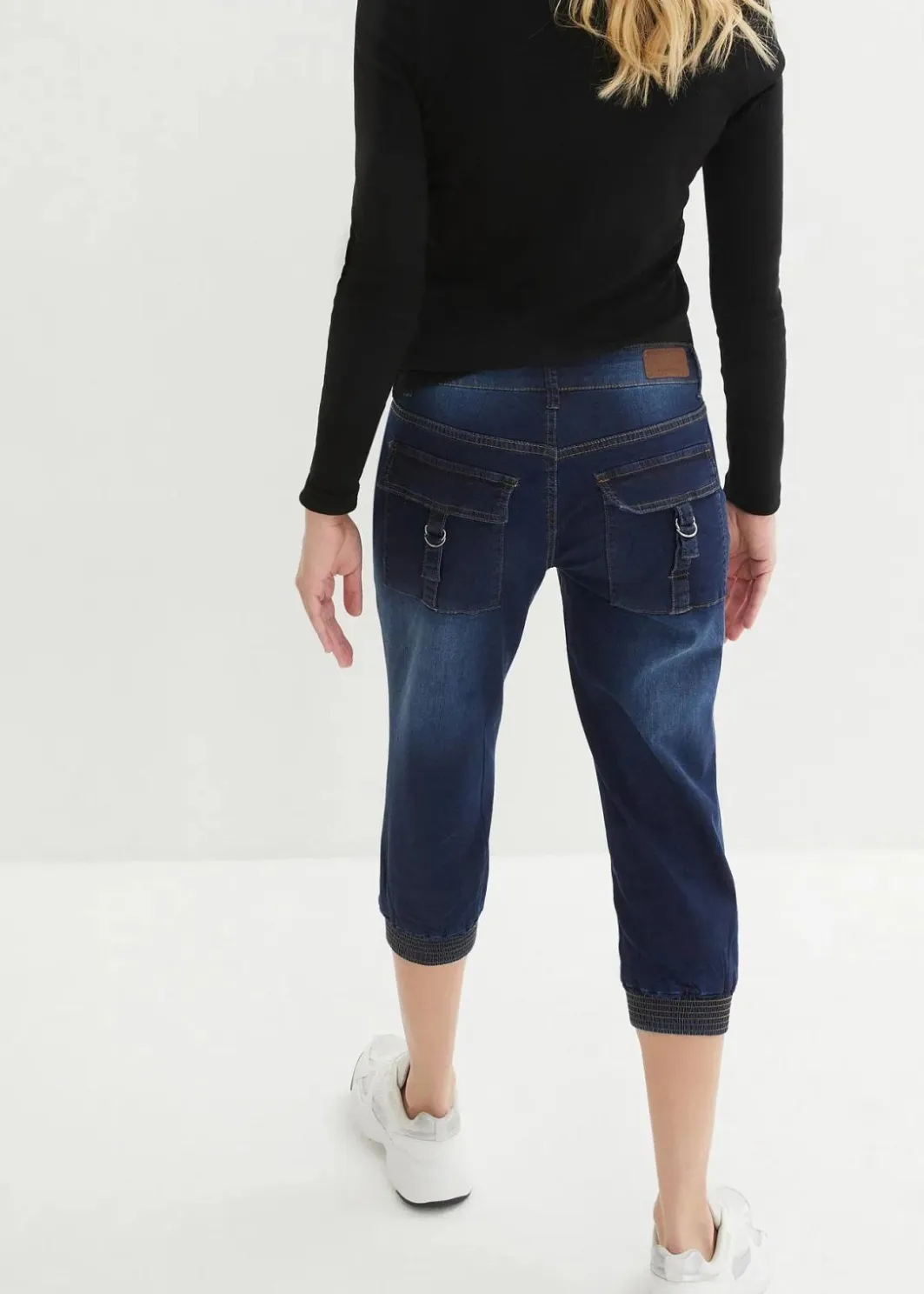 Sale Stretch-Capri-Jeans Damen Bekleidung·Shirts & Tops|Jeans