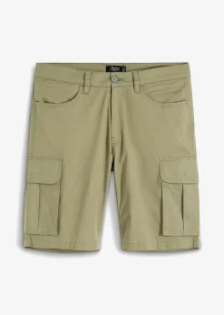 Herren bonprix Hosen|Shorts|Stretch-Cargo-Bermuda, Regular Fit