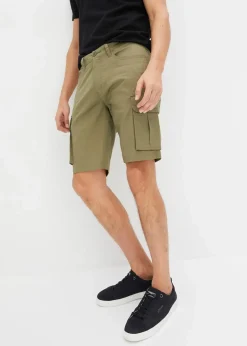 Herren bonprix Hosen|Shorts|Stretch-Cargo-Bermuda, Regular Fit