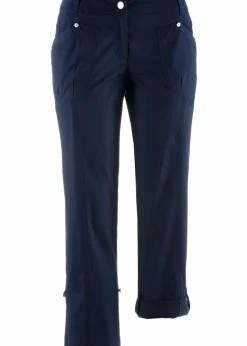 Sale Stretch-Cargo-Hose, 3/4-Länge Damen Hosen|Bekleidung·Kleider