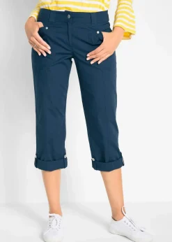 Sale Stretch-Cargo-Hose, 3/4-Länge Damen Hosen|Bekleidung·Kleider