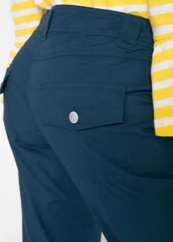 Sale Stretch-Cargo-Hose, 3/4-Länge Damen Hosen|Bekleidung·Kleider