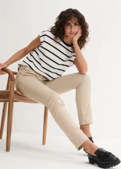 New Stretch-Chinohose Damen Kurzgrößen|Bekleidung·Kleider