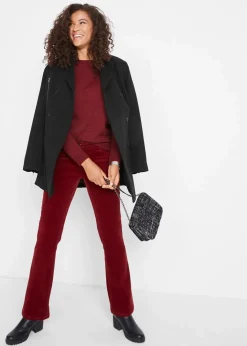 Damen bonprix Hosen|Bekleidung·Kleider|Stretch-Cordhose, Bootcut