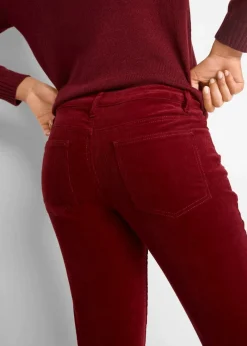 Damen bonprix Hosen|Bekleidung·Kleider|Stretch-Cordhose, Bootcut