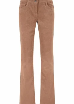 Stretch-Cordhose, Bootcut Damen Hosen|Bekleidung·Kleider