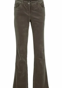 Damen bonprix Hosen|Bekleidung·Kleider|Stretch-Cordhose, Bootcut