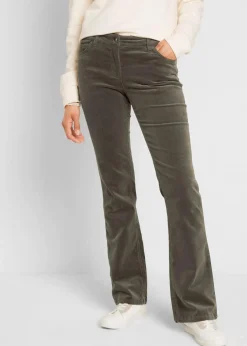Damen bonprix Hosen|Bekleidung·Kleider|Stretch-Cordhose, Bootcut