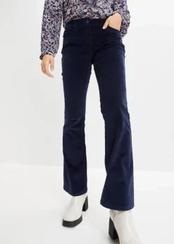 Damen bonprix Bekleidung·Kleider|Hosen|Stretch-Cordhose, Bootcut