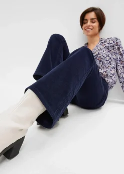 Damen bonprix Bekleidung·Kleider|Hosen|Stretch-Cordhose, Bootcut