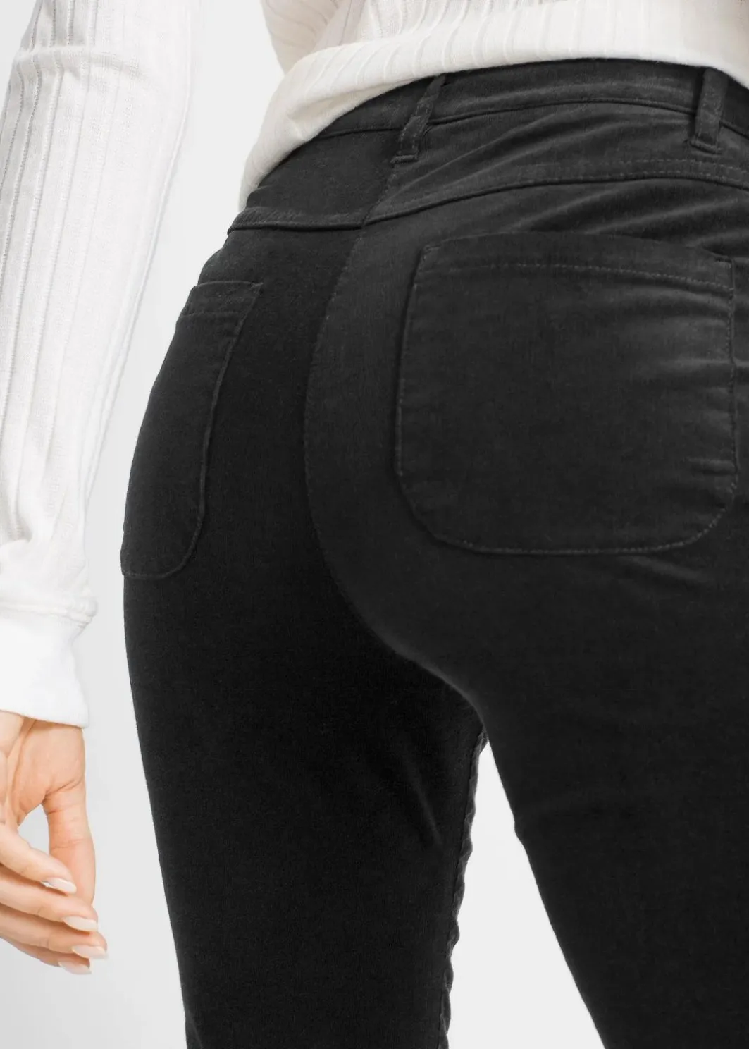 New Stretch-Cordhose, Slim Fit Damen Bekleidung·Kleider|Nachhaltigere Materialien