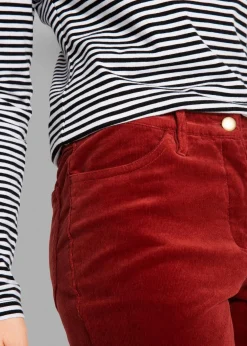 Damen bonprix Hosen|Bekleidung·Kleider|Stretch-Cordhose, Straight